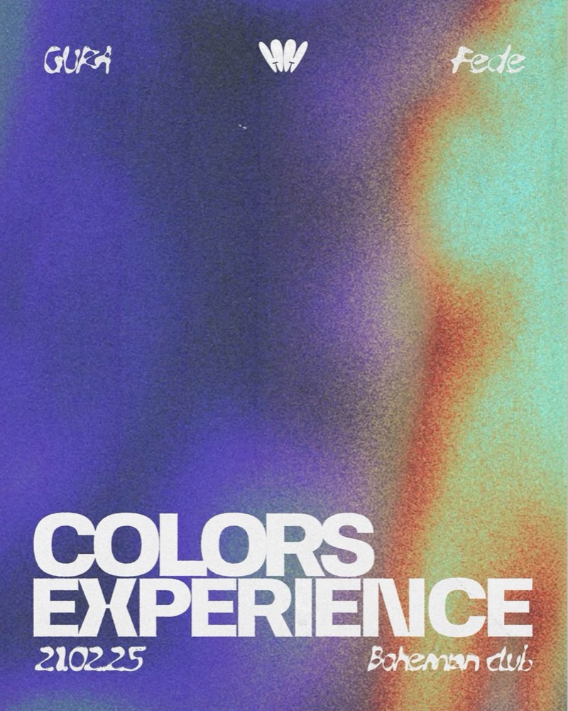 Afiche de Colors Experience, Pamplona, 21.02.25