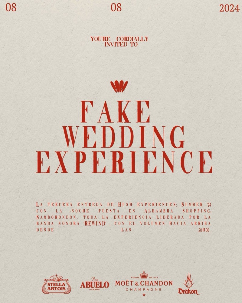 Afiche de Fake Wedding, 08.08.24