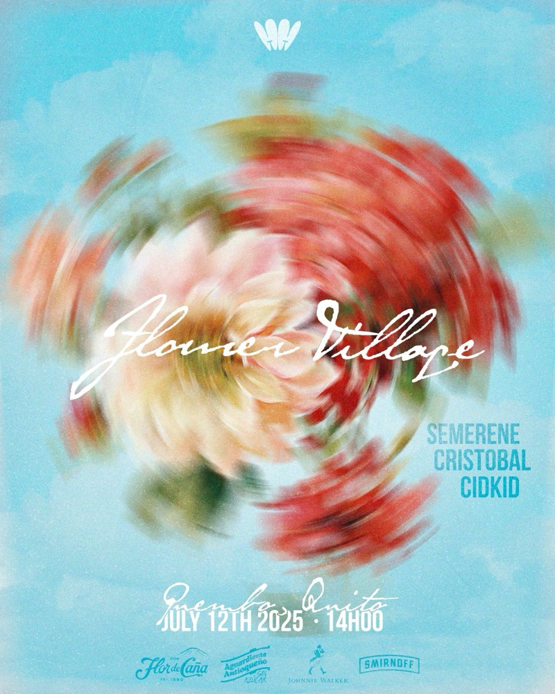 Afiche de Flower Village, Quito, 12.07.25