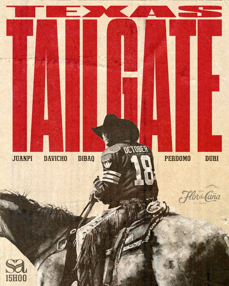 Afiche de Texas Tailgate, Octubre 2025
