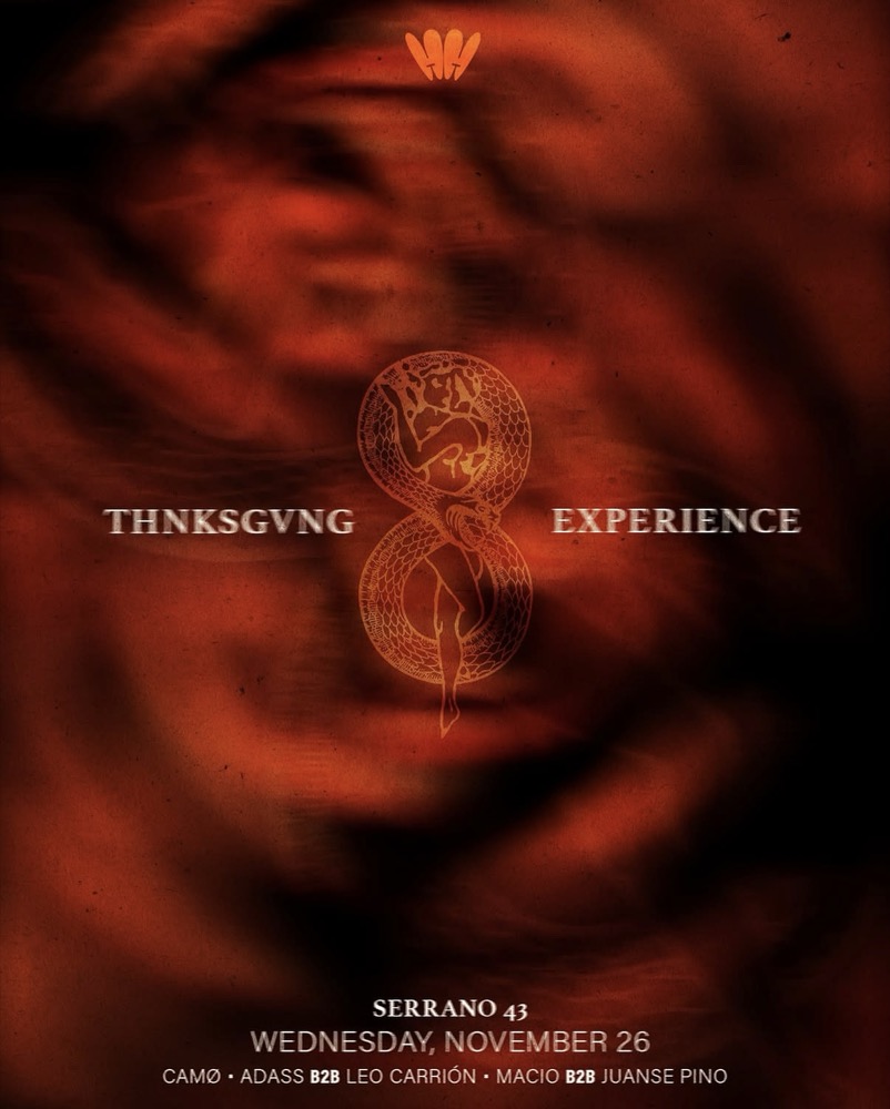 Afiche de Thanksgiving Experience, Madrid, 26.11.25