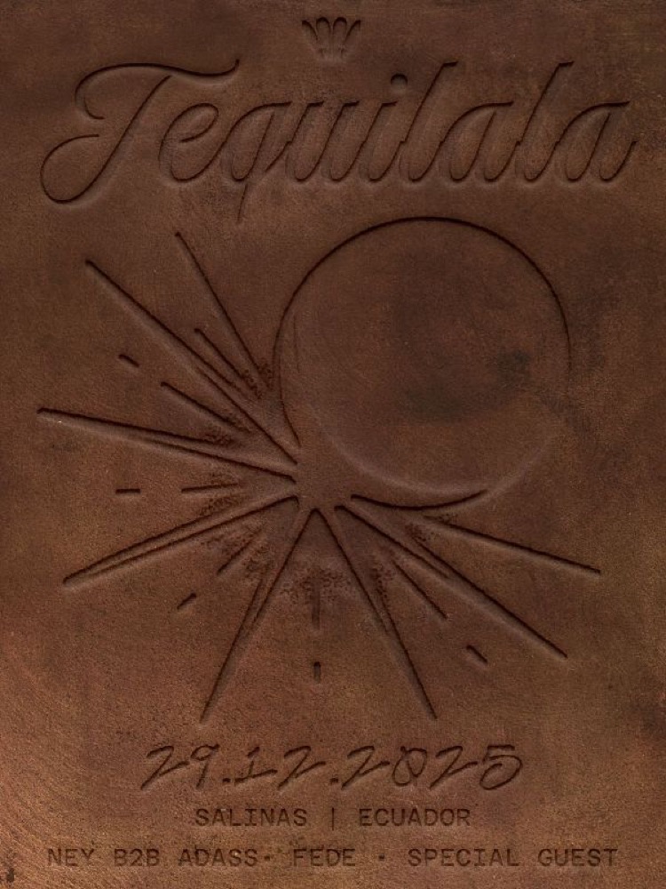 Afiche de Tequilala, Salinas, 29.12.25